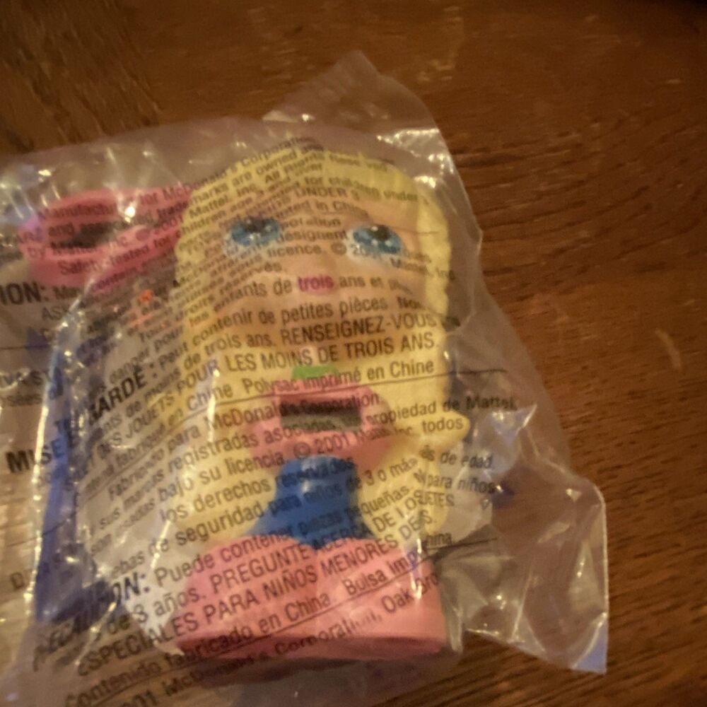 McDonald's Diva Starz #6- Watch Premium Toy in Sealed Bag (2001) Vintage